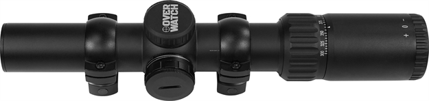 Picture of Excalibur Overwatch Straight Tube Scope 2 - 5X, 30Mm Tube,  Multi-Colour Illuminated Multirange Reticle TO 100Yd
