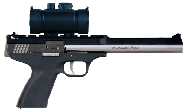 Picture of Excel Ea22302 Accelerator Pistol Mp-22 Double 22 Wmr 8.5" 9+1 AS Red Dot Black Polymer Grip Black