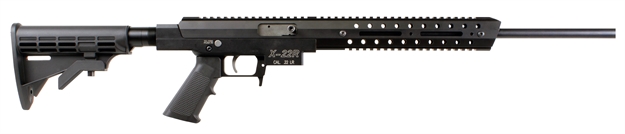 Picture of Excel Ea22603 X-Series X-22R Semi-Automatic 22 Long Rifle 18" 10+1 Collapsible S