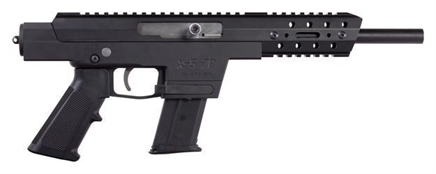 Picture of Excel Ea57501 X-5.7P  5.7X28mm 8.50" 20+1 Black Black Polymer Grip 6 Position Stock