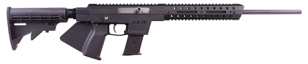 Picture of  Excel Arms Ea57603fs X-Series  5.7X28mm 10+1 18" Barrel, Aluminum Receiver, California Paddle Grip, Collapsible Stock, Optics Ready