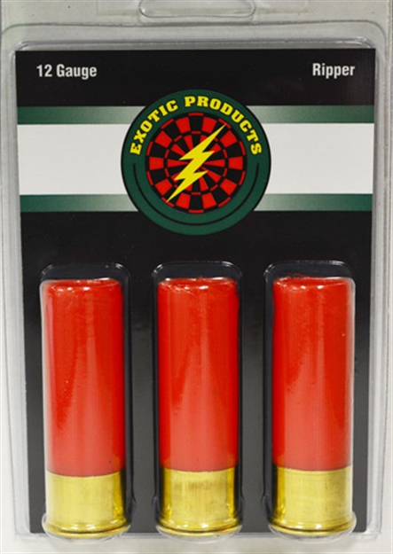 Picture of Exotic Products Ripper 12 GA 2 3/4" Steel Tacks & 12 Shot 3-Pk