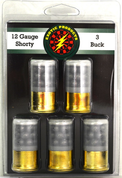 Picture of Exotic Products Shorty 3 Buck 12 GA 1 3/4" 21-#3 Buck 1215 Fps 5Pk