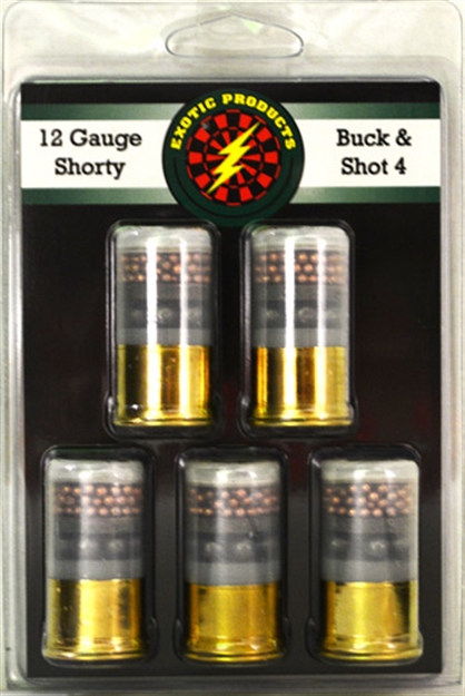 Picture of Exotic Products Shorty #4 Buck/Shot 12G 1 3/4" 7-#4Bk/7.5 1265 Fps 5Pk