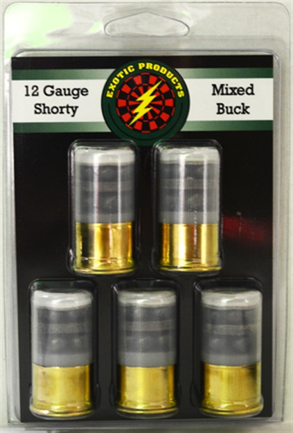 Picture of Exotic Products Shorty Mixed Buck 12 GA 1 3/4" 4-#1 Bk/7-#4Bk 1365 5Pk