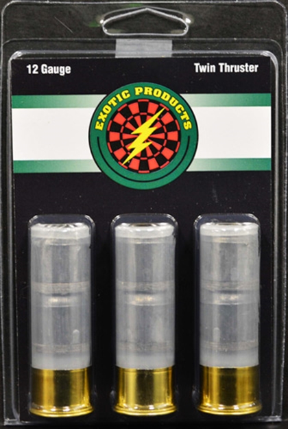 Picture of Exotic Products Twin Thruster 12 GA 2 3/4" 2-1 OZ Slugs 3-Pk