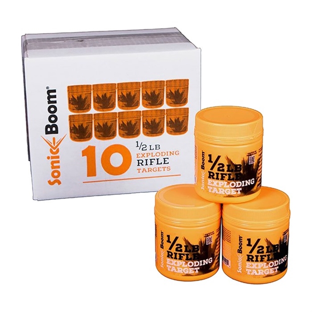 Picture of Sonic Boom 1/2Lb Exploding Target- 10 Pack Bucket SBTHP10P