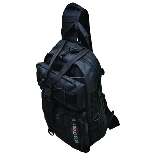 Picture of Explorer 17 Inches Tactical Concealed Carry Sling Backpack Black