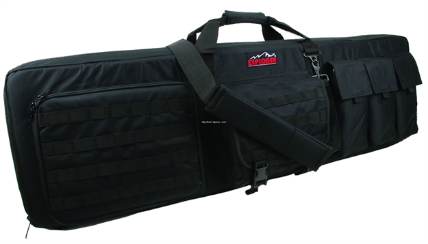 Picture of Explorer 3-Gun Lockable Tactical Case W/Shooting Mat 42" Blk