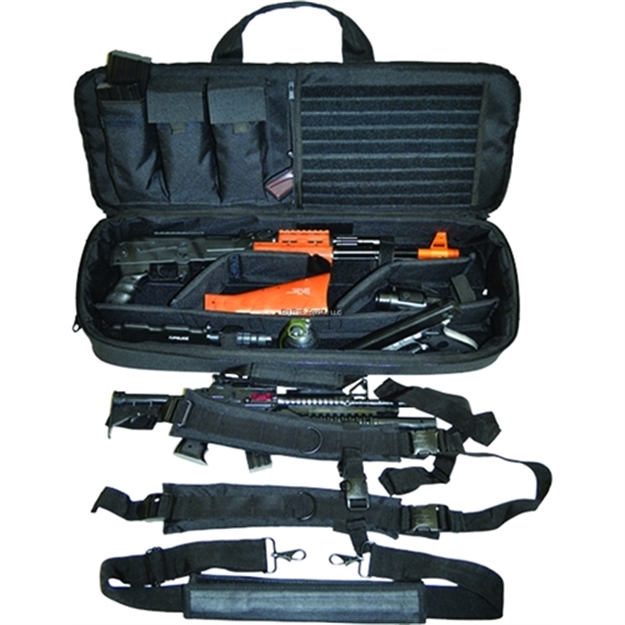 Picture of Explorer Black Mojo Case Multi Purpose Range Bag Ditty Bag Shoulderstraps