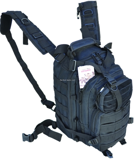 Picture of Explorer Black Tactical Backpack 17"