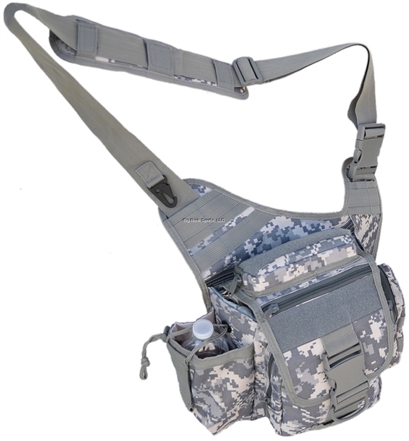 Picture of Explorer Tactical Gun Carrier Messenger Bag Acu Camo