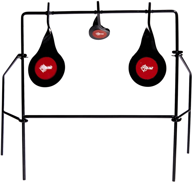 Picture of Allen Ez-Aim Steel Spinner Target Rimfire & Air Guns, Black/Red 15265