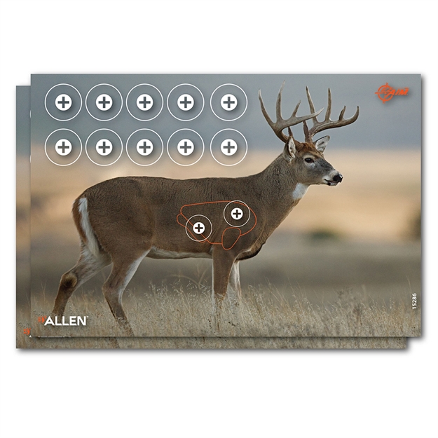 Picture of  Ez-Aim 15286 Whitetail  Deer Paper Hanging 23" X 35" Multi-Color Includes Pasters 2 Per Pkg