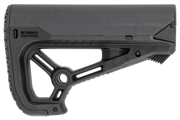 Picture of Fab Defense Fxglcores Gl-Core S Cqb Optimized Combat Buttstock For Ar-15/ M4 Black Fiberglass Reinforced Polymer FX-GLCORES 7290111585869
