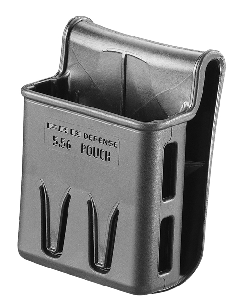 Picture of Fab Defense Fx556p M4 Mag Pouch Compatible W/ M16/ M4/ Ar-15 Belt Mount Black Polymer Ambidextrous FX-556P