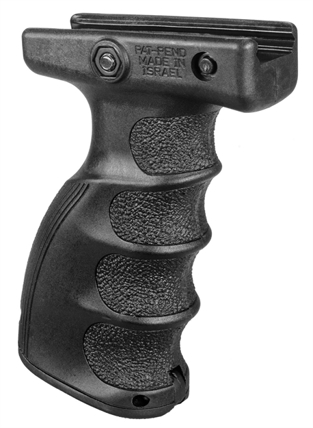 Picture of Fab Defense Fxag44sb Ag-44S Quick Release Ergonomic Foregrip Compatible W/1913 Mil-Std Picatinny Rail Black Reinforced Polymer FX-AG44SB 7290105940094
