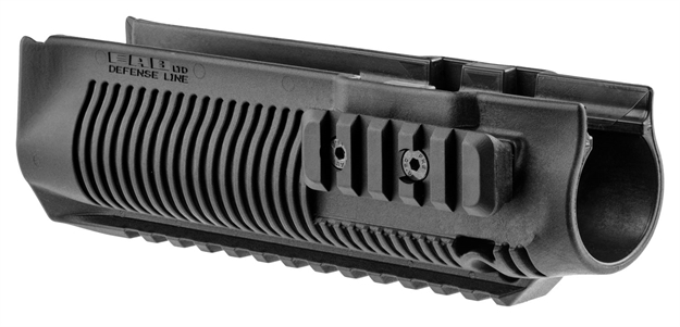 Picture of Fab Defense Fxpr870 Pr-870 Rail System For Remington 870 Three Picatinny Rails 7.30" Oal Black Reinforced Polymer FX-PR870 7290105940438