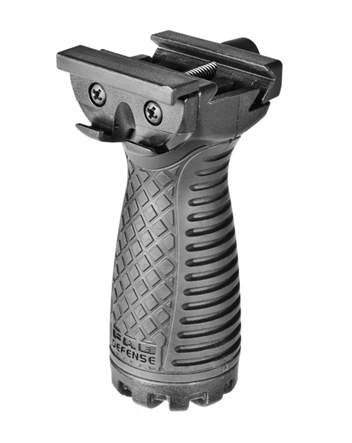 Picture of Fab Defense Fxrsgb Rsg Stout Grip Ribbed Black Polymer With Rubber Overmold FX-RSGB