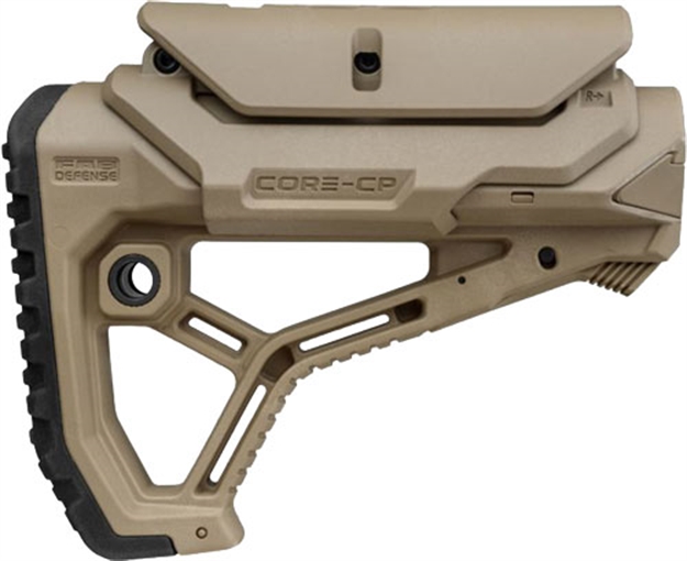 Picture of F.A.B. Defense Defense Buttstock Ar-15 /M4 Fde Adj Cheek Piece! FXGLCORECPT