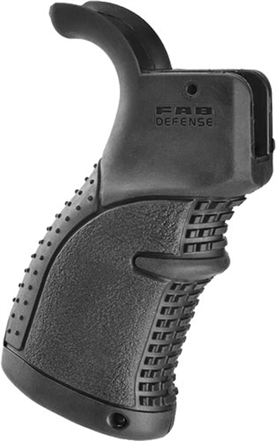 Picture of F.A.B. Defense Defense Rubberized Ergo Pistol Grip Ar-15 Black FXAGR43B 7290105941817