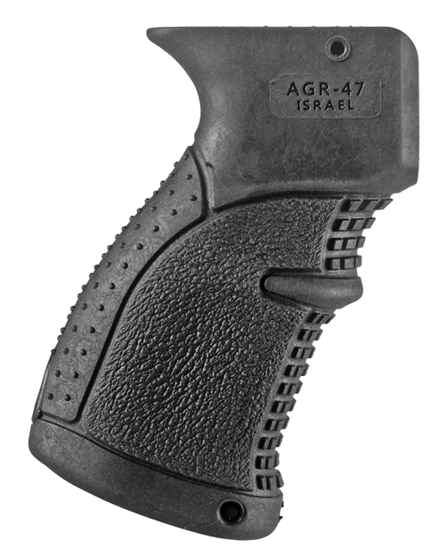 Picture of Fab Defense Fxagr47b Agr-47 Ergonomic Rubberized Pistol Grip For Ak-47/74/ Aks-74U Krinkov/ Ati Galil Fiberglass Reinforced Black Polymer FX-AGR47B 7290105941879