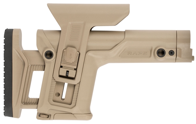 Picture of Fab Defense Fxrapst Raps Rapid Adjustment Precision Stock Integrated Cheek-Rest & Adjustable Lop Ambidextrous 1Latch System Flat Dark Earth Polymer FX-RAPST