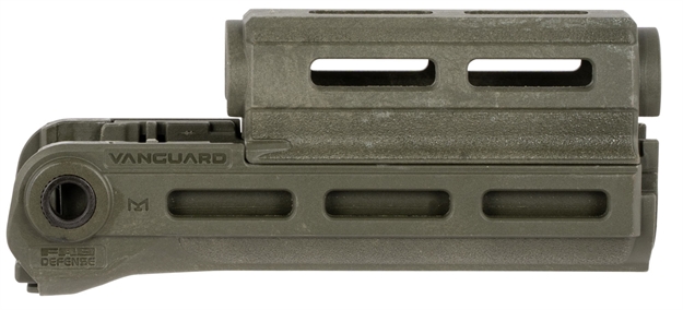 Picture of Fab Defense Fxvanakg Vanguard Handguard For Ak-47/ Ak-74/ Akm M-Lok Rail System 6.41" Oal OD Green Polymer FX-VANAKG