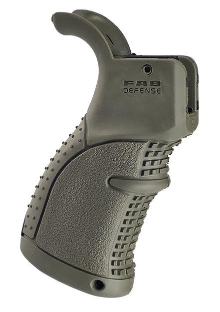 Picture of  Fab Defense Fxagr43g Ag-43 Rubberized Pistol Grip For M16/M4/Ar-15  Olive Drab Green