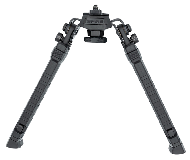 Picture of  Fab Defense Fxspikeb Spike Precision Bipod 7.09"- 11.42" Adj., Rotating & Tilting, Rubber Feet, Includes Leg Extensions, Picatinny Rail Compatible Black Polymer & Aluminum
