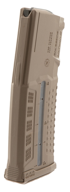 Picture of  Fab Defense Fxumagr30t Ultimag 30R Polymer Window Magazine 30Rd 223 Rem/5.56X45mm Nato Ar-15/ M16/M4 Flat Dark Earth Reinforced Polymer Body