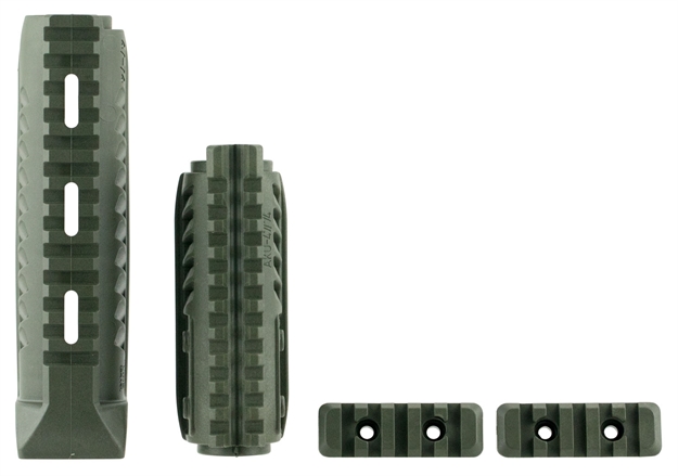 Picture of Fab Defense (Usiq) Fx-Ak47g Ak-47  Rifle Quad Rail Handguard Polymer OD Green