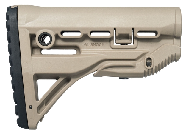 Picture of Fab Defense (Usiq) Fx-Glshockt Gl-Shock M4/M16 Rifle Buttstock Polymer Flat Dark Earth