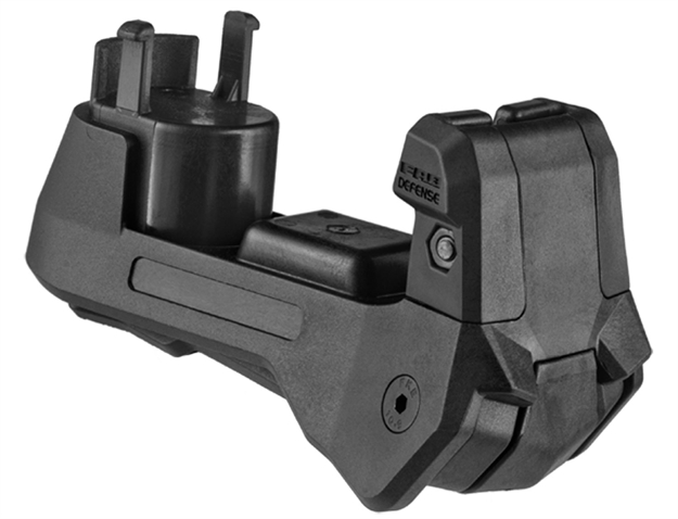 Picture of Fab Defense Fxtarpodb Tar-Podium  Quick Deployment Bipod For Tar 21 Models Black Reinforced Polymer FX-TARPODB