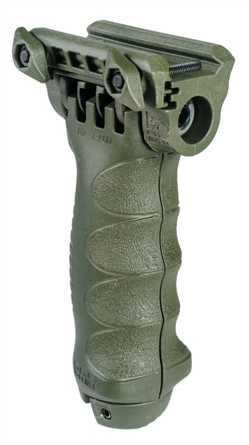 Picture of Fab Defense (Usiq) Fx-Tpodg2qrg T-Pod G2 Quick Release Bipod Forend Grip Polymer Black/Aluminum OD Green