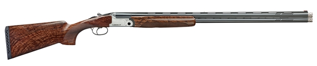 Picture of  F.A.I.R. Frdciv1230 Carrera IV  12 Gauge Break Open 2Rd 30" Blued Over/Under Ported Barrel, Engraved Nickel Receiver, Walnut W/Adj Comb Stock, Technichoke Xp70 Choke System