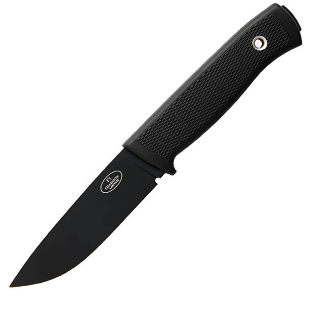 Picture of Fallkniven F1 Fine Edge Fixed Knife W-Leather Sheath Black