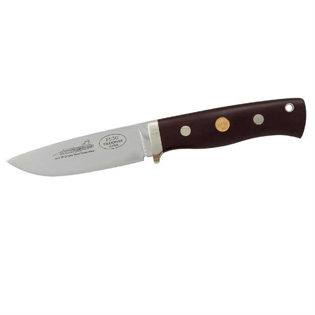 Picture of Fallkniven F1l Fixed Blade 3.9 IN Satin Blade Maroon Micarta
