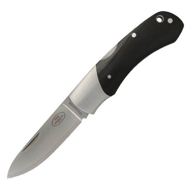Picture of Fallkniven Fh9 Folder 2.6In Satin Blade Black Micarta Handle