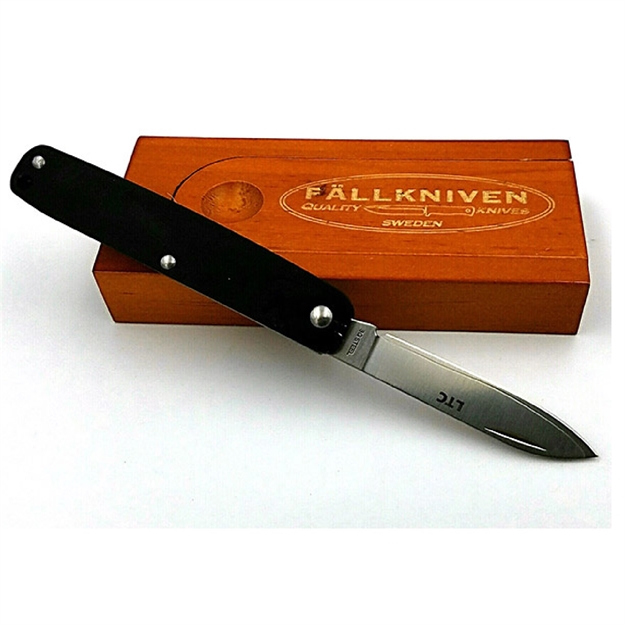 Picture of Fallkniven Ltc Folder 2.2 IN Satin Blade Black Aluminum Hndl