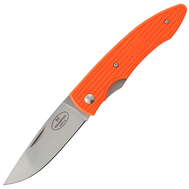 Picture of Fallkniven PC Folder 3.0 IN Satin Blade Orange SS Handle