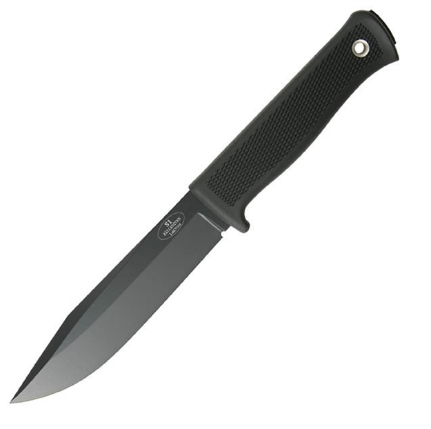 Picture of Fallkniven S1 Fixed Blade 5.1 IN Black Blade Zytel Sheath
