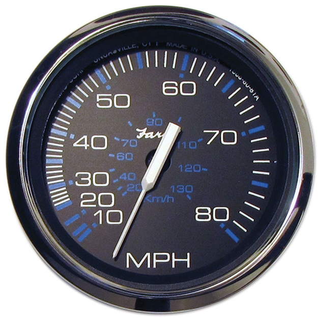 Picture of Faria Ches SS Blk 80 Mph Speedo