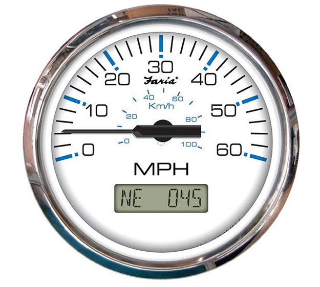 Picture of Faria Chesapeake Gps Speedo Whit