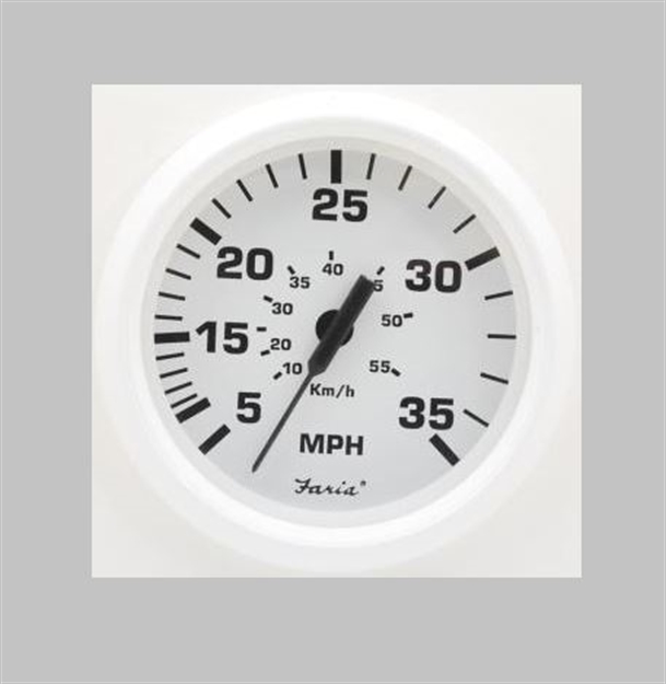 Picture of Faria Dress White 35 Mph Speedo