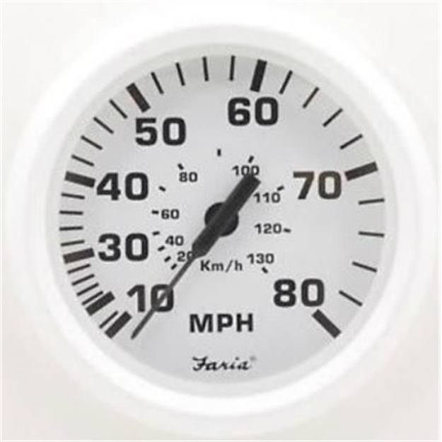 Picture of Faria Dress White 80 Mph Speedo