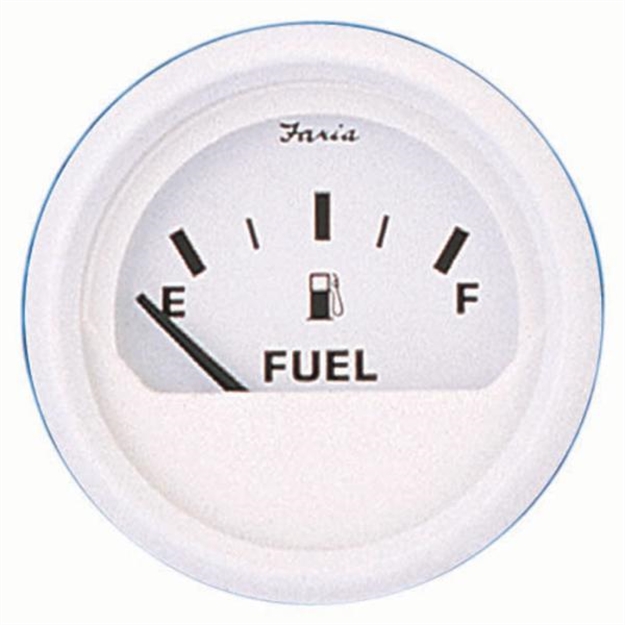 Picture of Faria Dress White Fuel Gauge