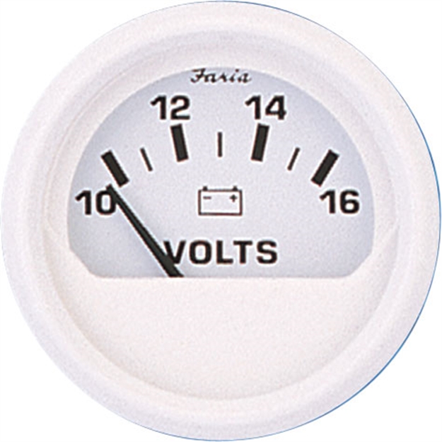 Picture of Faria Dress White Voltmeter