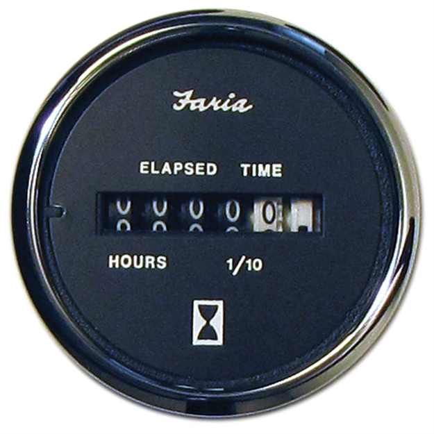 Picture of Faria Hourmeter Blk