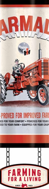 Picture of Farmall  Road Brands Arched Linked Tin Sign  Arch